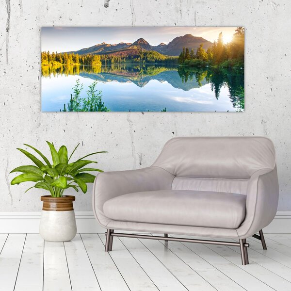 Kép - Tó (120x50 cm)