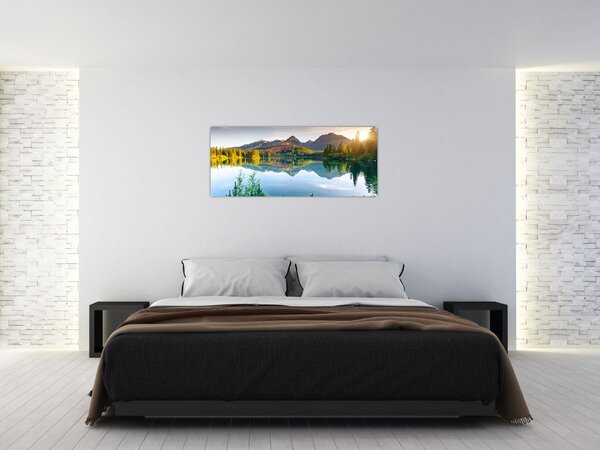 Kép - Tó (120x50 cm)