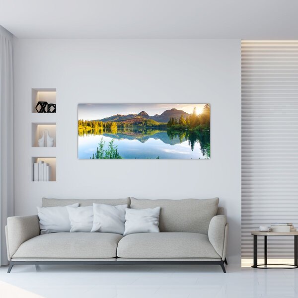 Kép - Tó (120x50 cm)