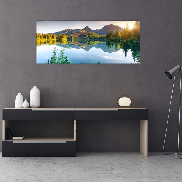 Kép - Tó (120x50 cm)