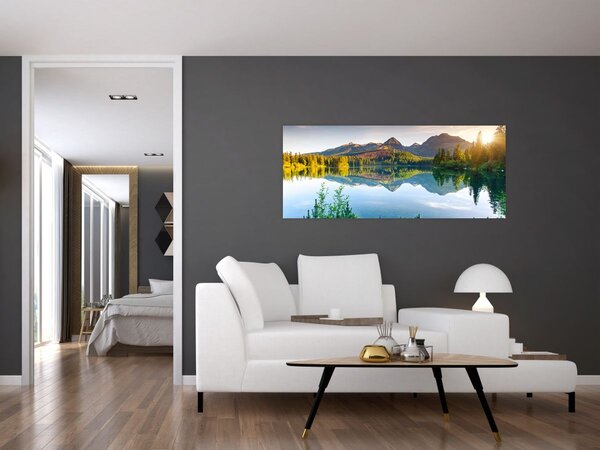 Kép - Tó (120x50 cm)