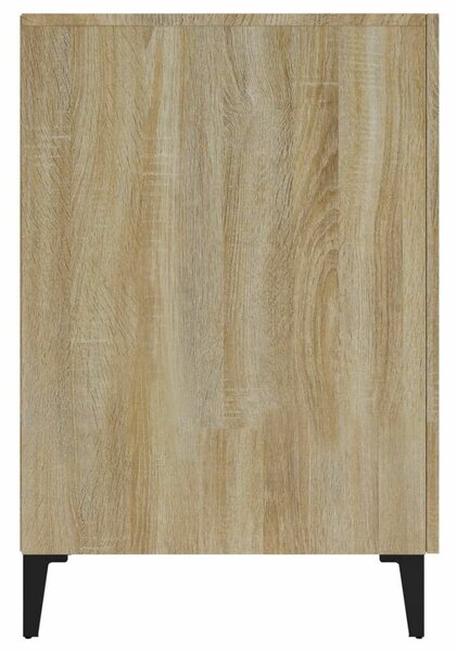 VidaXL Sonoma Tölgy Íróasztal - 140x50x75 cm