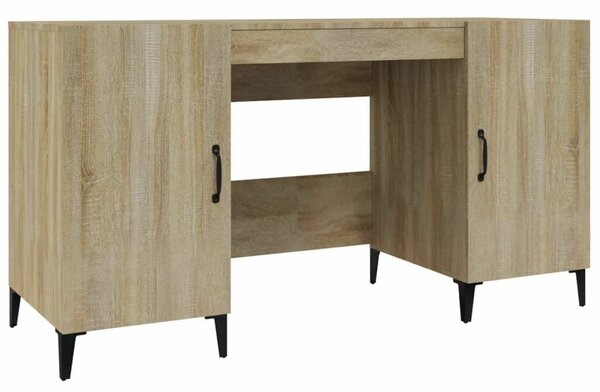 VidaXL Sonoma Tölgy Íróasztal - 140x50x75 cm