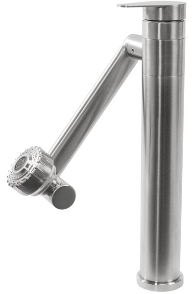 Rea, fürdőszobai csaptelep REA PACO Nikkelkefe INOX High, REA-B0537