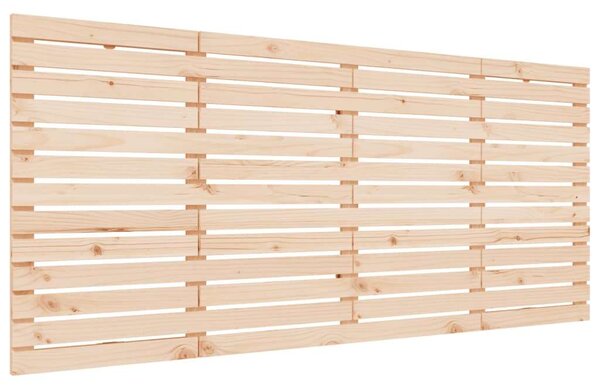 VidaXL tömör fenyőfa fali fejtámla 186 x 3 x 91,5 cm