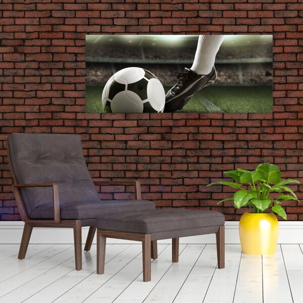 Kép - Futball labda (120x50 cm)