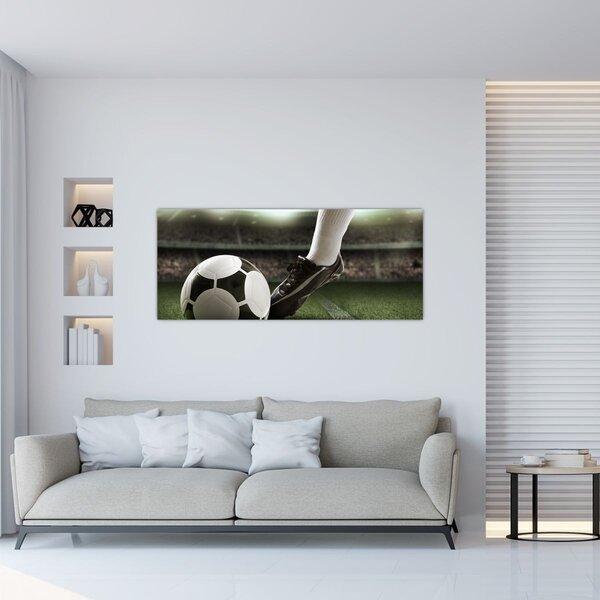 Kép - Futball labda (120x50 cm)