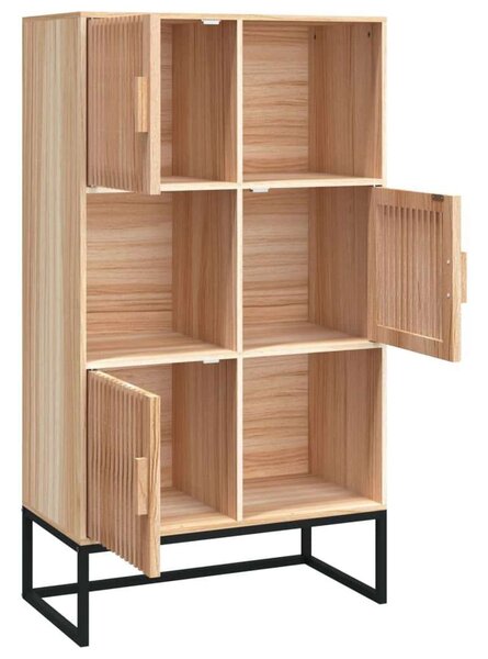 VidaXL Fa Magasszekrény - 70x35x125 cm