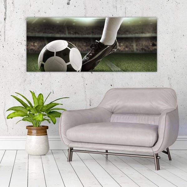 Kép - Futball labda (120x50 cm)