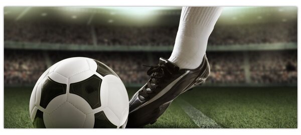 Kép - Futball labda (120x50 cm)