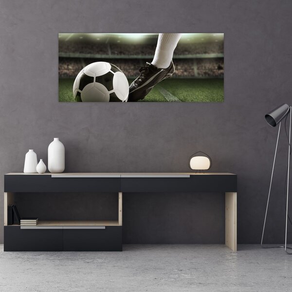 Kép - Futball labda (120x50 cm)