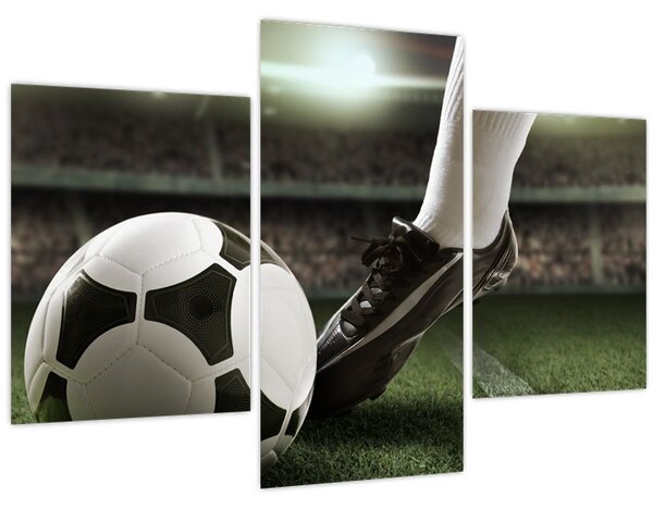 Kép - Futball labda (90x60 cm)
