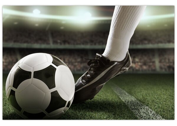 Kép - Futball labda (90x60 cm)