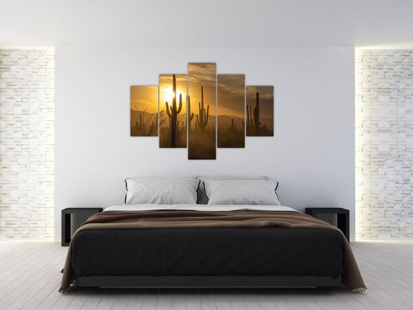 Kép - Saguaro kaktuszok (150x105 cm)