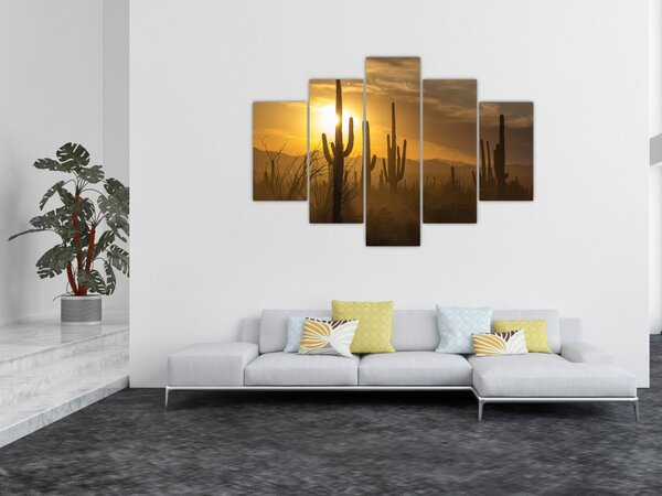 Kép - Saguaro kaktuszok (150x105 cm)