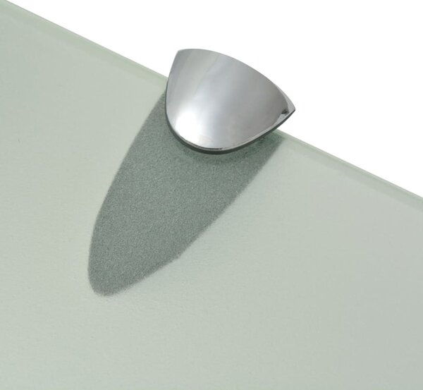2 db lebegő üvegpolc 60 x 20 cm 8 mm