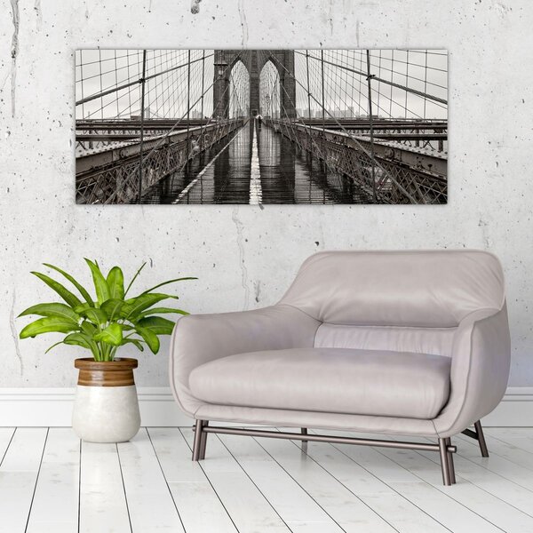 Kép - Brooklyn híd (120x50 cm)