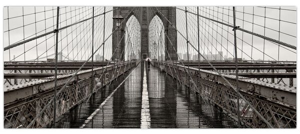 Kép - Brooklyn híd (120x50 cm)