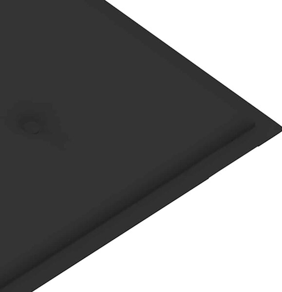 Összecsukható bambusz kerti pad párnával 118 cm