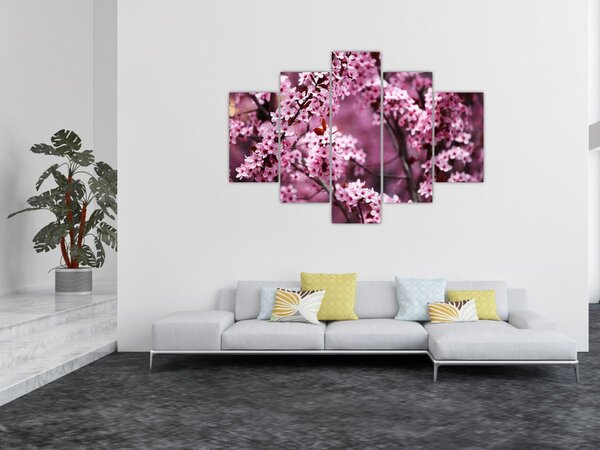 Kép - Rózsaszín sakura (150x105 cm)