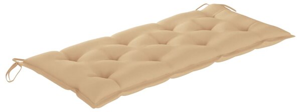 Bambusz kerti pad párnával 120 cm