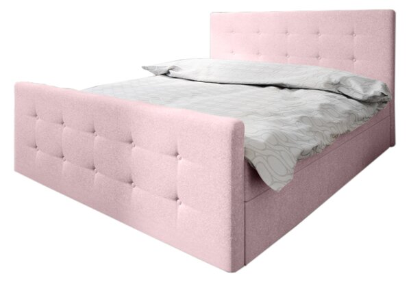 BAILANDO 1 Kárpitozott ágy + ágyrács + matrac, 160x200, cosmic 14
