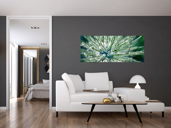 Kép - Makro kép egy virágról (120x50 cm)