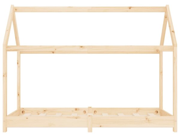 Tömör fenyőfa gyerekágy-keret 70 x 140 cm