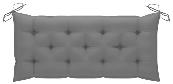 Bambusz kerti pad párnával 120 cm