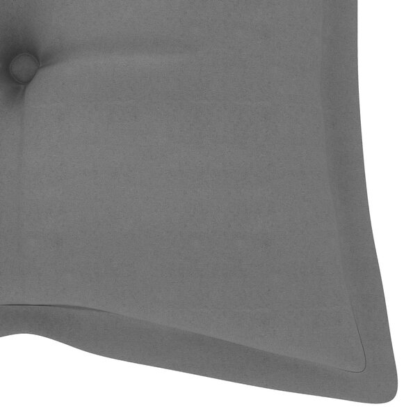 Bambusz kerti pad párnával 120 cm