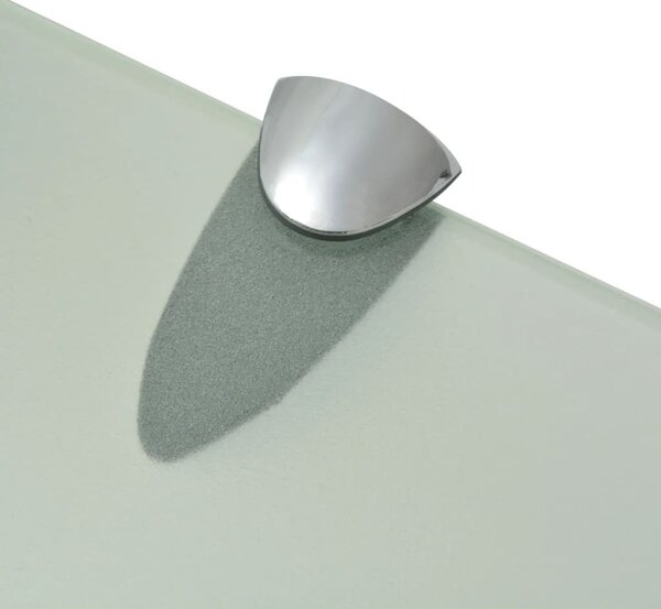 2 db lebegő üvegpolc 30 x 20 cm 8 mm