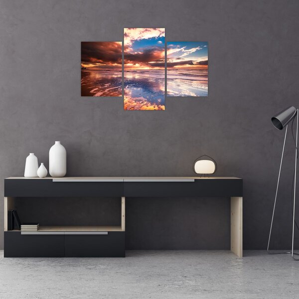 Kép - Esti strand (90x60 cm)