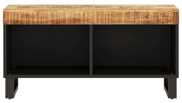 Mangófa TV-szekrény - Ipari Stílus - 85x33x43,5 cm