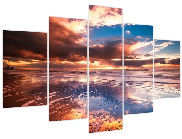 Kép - Esti strand (150x105 cm)