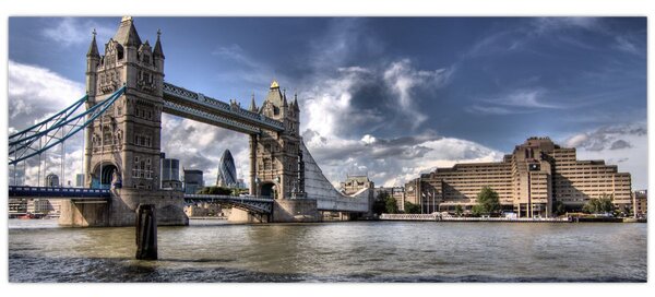 Kép - Tower Bridge Londonban (120x50 cm)