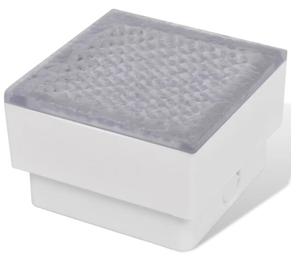 2 db LED földbe építhető izzó / kültéri lámpa 100 x 100 x 68 mm