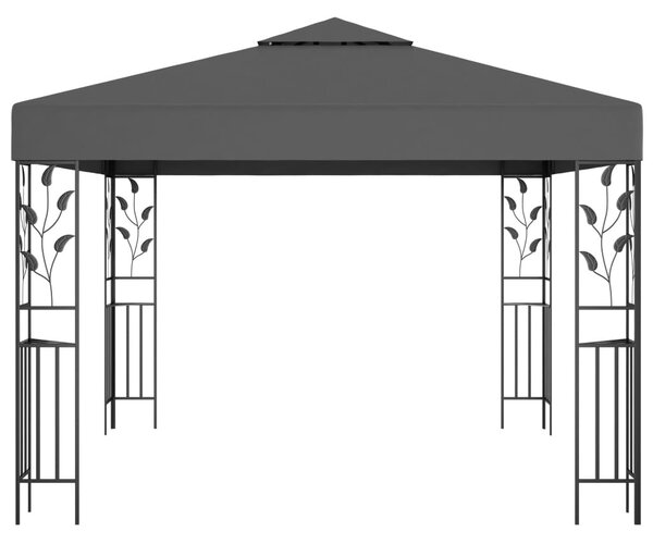 Antracitszürke pavilon 3 x 3 m
