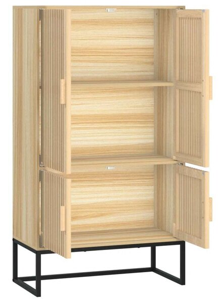 VidaXL szerelt fa magasszekrény 70x35x125 cm
