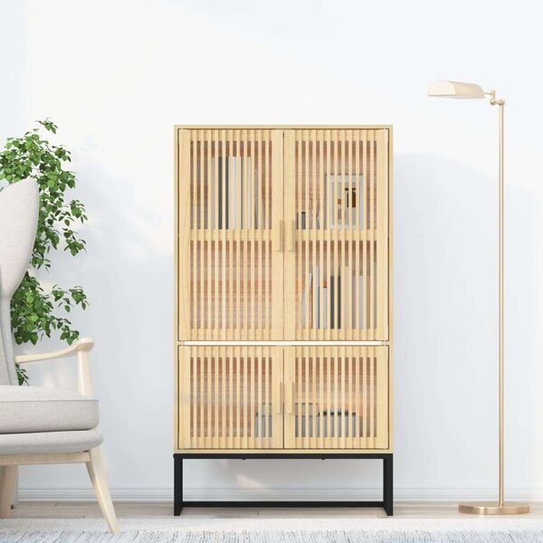 VidaXL szerelt fa magasszekrény 70x35x125 cm