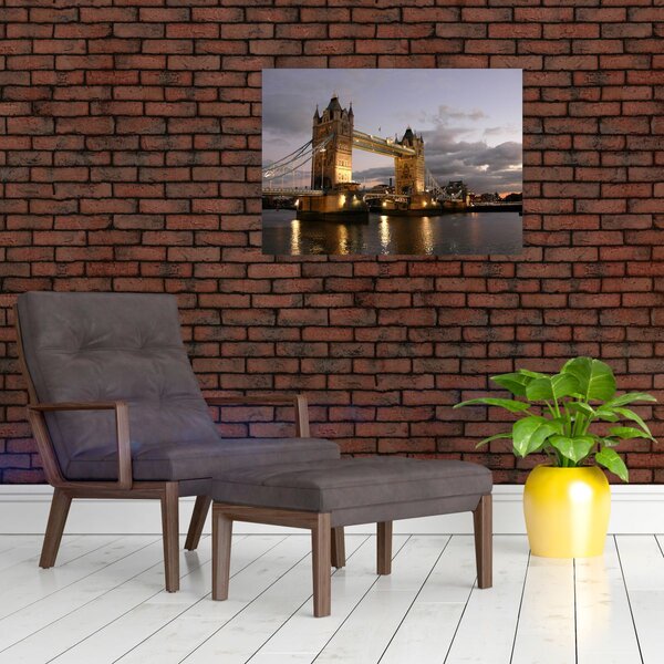 Kép - Tower Bridge éjszaka (70x50 cm)