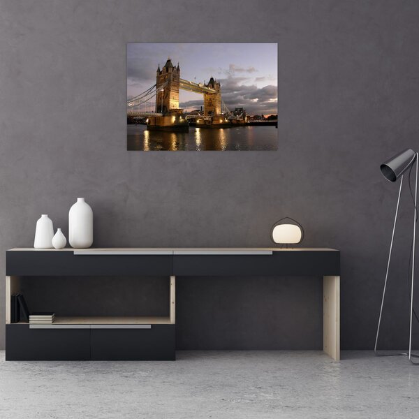 Kép - Tower Bridge éjszaka (70x50 cm)