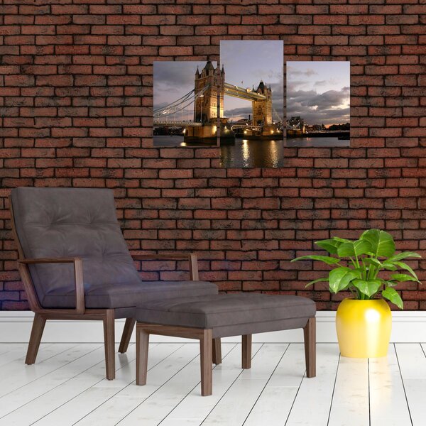 Kép - Tower Bridge éjszaka (90x60 cm)