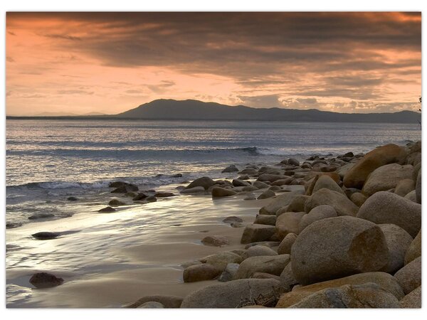 Kép - Tenger és hegyek (70x50 cm)