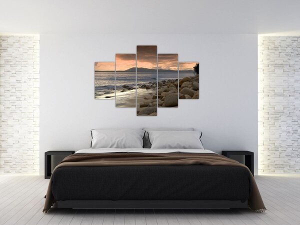 Kép - Tenger és hegyek (150x105 cm)