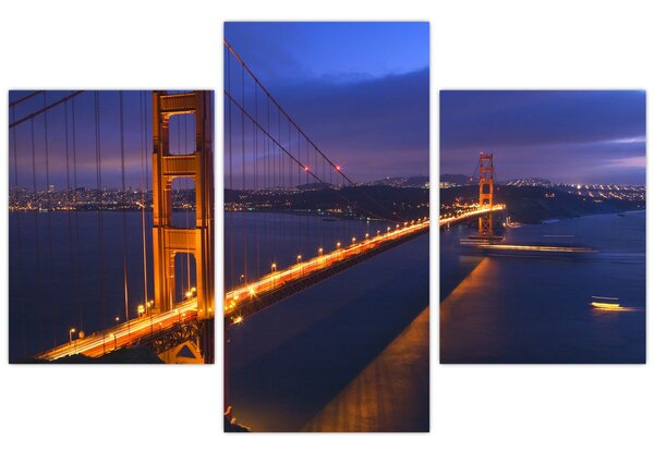 Kép - Golden Gate híd (90x60 cm)