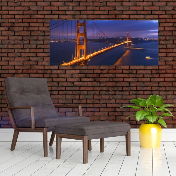 Kép - Golden Gate híd (120x50 cm)