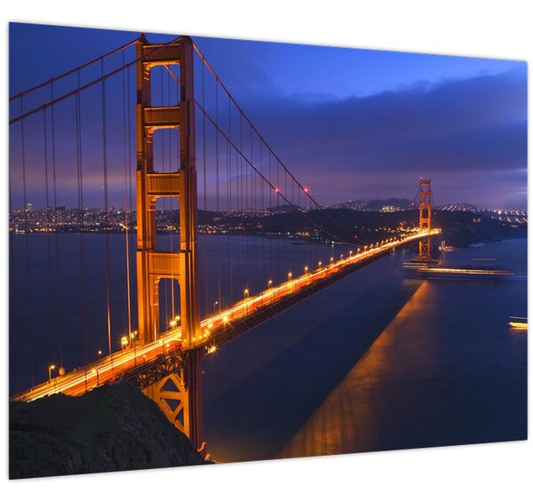 Kép - Golden Gate híd (70x50 cm)