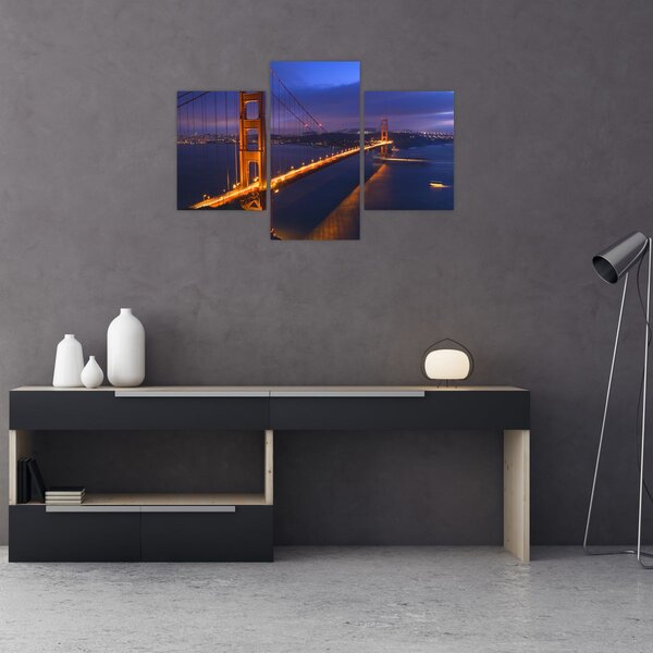 Kép - Golden Gate híd (90x60 cm)