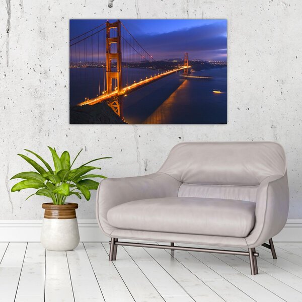 Kép - Golden Gate híd (90x60 cm)