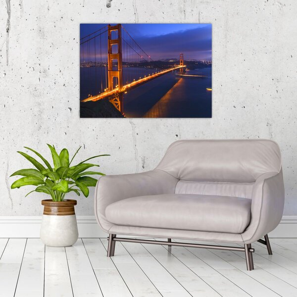 Kép - Golden Gate híd (70x50 cm)